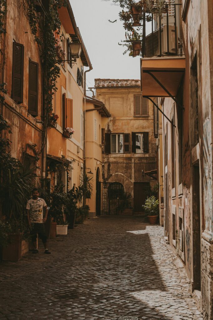 Ruelle de Trasetvere. Photo de Maeva Vigier for Unsplash